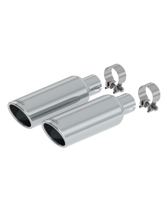 Chevrolet Bright Chrome Dual Exit Exhaust Tips By Borla
