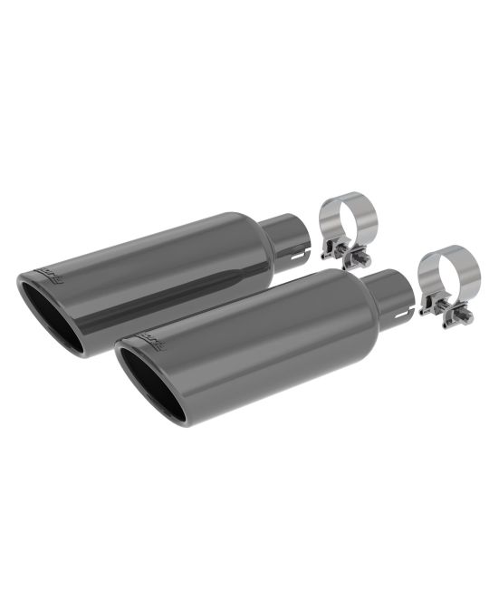 Chevrolet Black Chrome Dual Exit Exhaust Tips By Borla