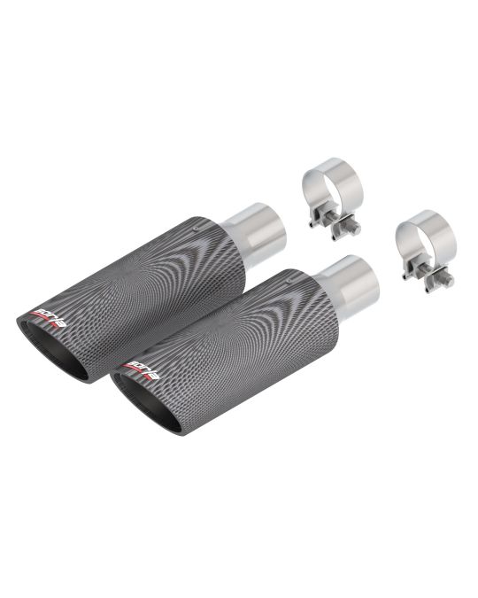 Chevrolet Carbon Fiber Dual Exit Exhaust Tips By Borla