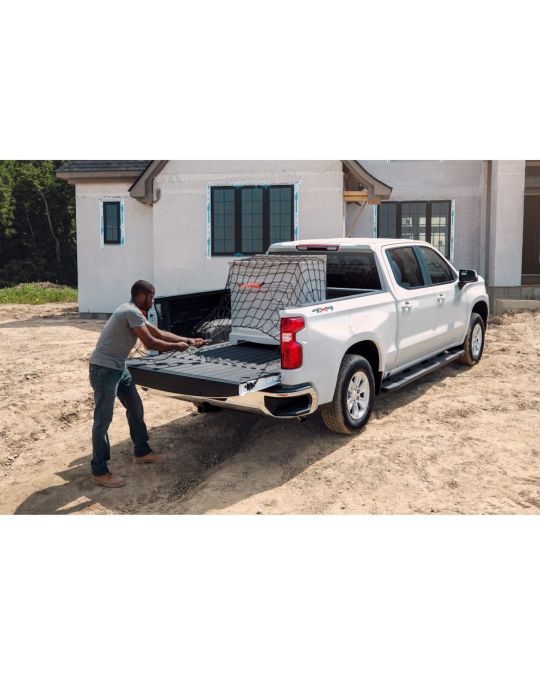 Chevrolet Pickup Bed Cargo Net For 8 Foot Bed By LoadTamer