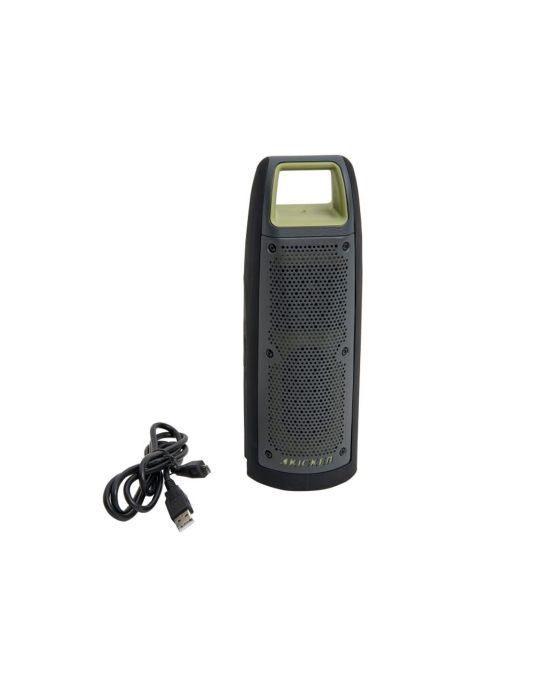 Chevrolet Bullfrog BF100 Portable Bluetooth Waterproof Speaker By Kicker In Gray / Green