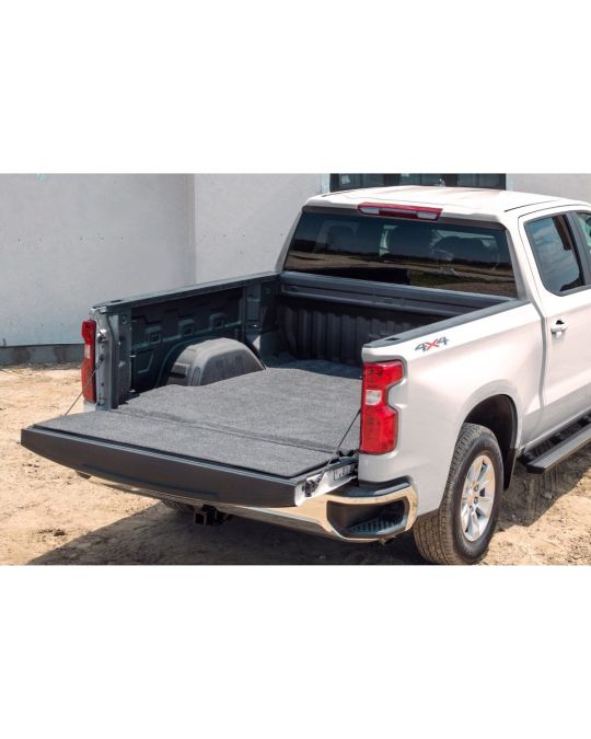 Chevrolet Bed Mat With Tailgate Mat In Gray By BedRug For Long Bed