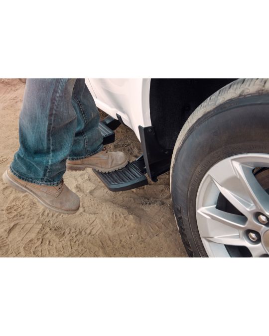 Chevrolet Retractable Black Bed Step By Lund For Standard And Long Bed