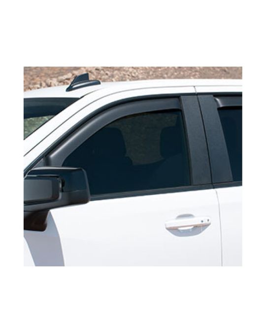 Chevrolet In Channel Side Window Deflectors By EGR Dark Smoke
