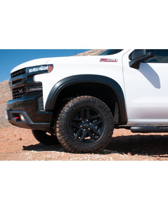 Chevrolet Rugged Look Fender Flare Set Of Four Black Paintable By EGR For Crew Cab