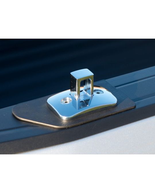 Chevrolet Rear Stake Pocket Push-Up Tie-Down Anchors Set Of Two By Putco Chrome