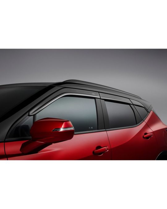 Chevrolet Low Profile Side Window Deflectors By Lund Set Of Six In Smoke Black
