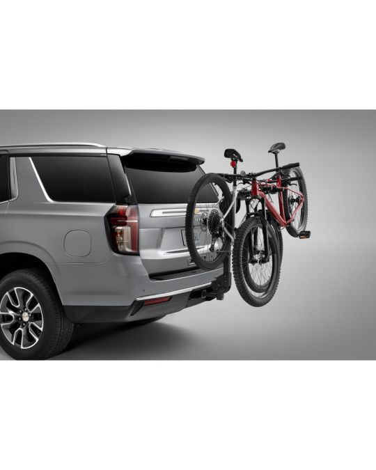 Chevrolet Hitch Mounted Camber Two Bicycle Carrier In Black By Thule