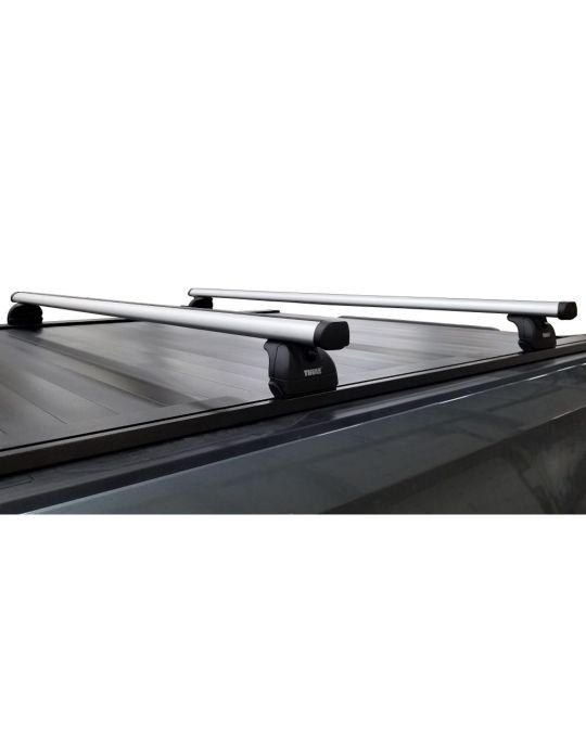 Chevrolet Thule Bed Rack Silver Above Bed Crossbars For Tonneau Covers