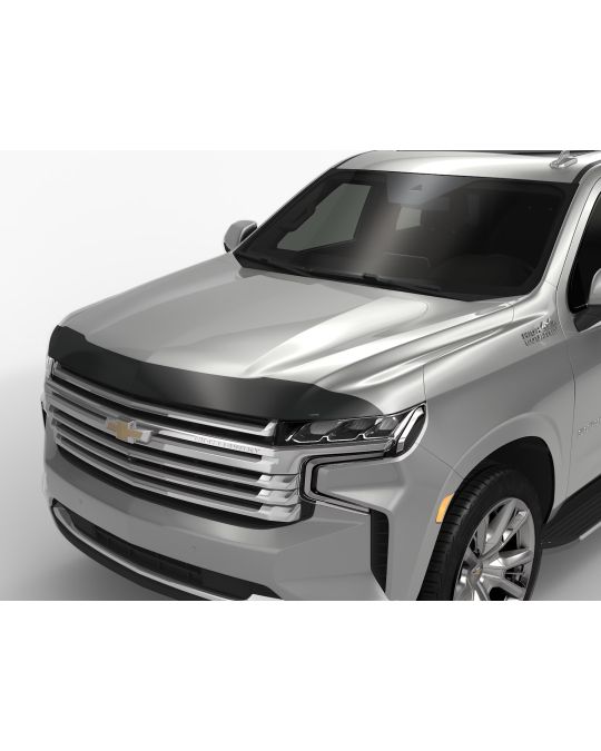 Chevrolet Matte Black Aeroskin Hood Protector By LUND