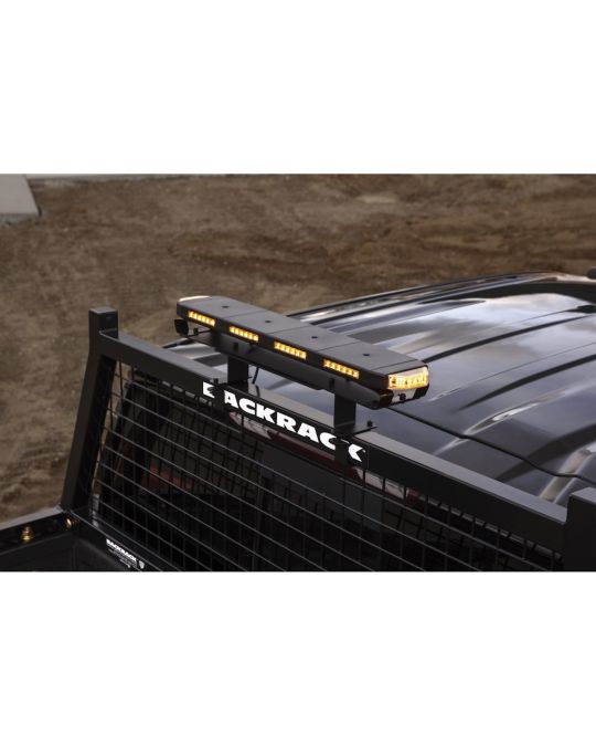 Chevrolet Hornet 24 Inch LED Light Bar Kit With Amber Strobe Lights By Putco For Backrack