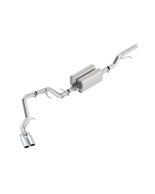 Chevrolet Performance 5.3L Cat Back Dual Exhaust System Side Exit With Chrome Dual Exhaust Tips By Borla