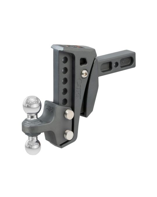 Chevrolet Rebellion XD Adjustable Cushion Hitch Ball Mount With 2-Inch & 2-5/16-Inch Ball By CURT