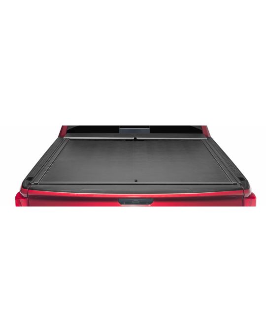 Chevrolet Short Bed Hard Power Retractable Tonneau Cover With T-Slot Rails By Roll-N-Lock