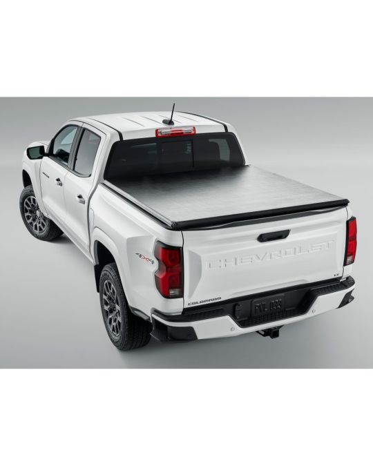 Chevrolet Short Bed Sport Roll Soft Vinyl Roll-Up Tonneau Cover By Black By Advantage