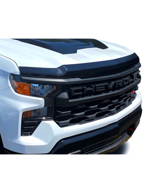 Chevrolet Aeroskin Hood Protector By Lund Smoke Black For LT/Custom Trail Boss And ZR2