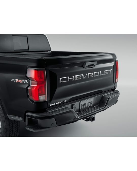 Chevrolet Tailgate Lettering 3D Urethane Decal By Nox-Lux Chrome