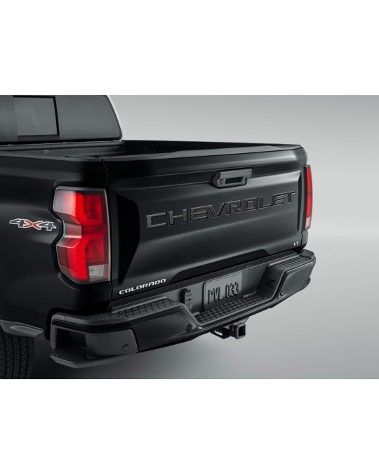 Chevrolet Tailgate Lettering 3D Urethane Decal By Nox-Lux Carbon Fiber Design Reflective