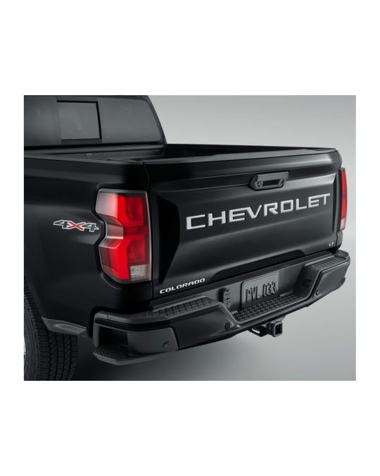 Chevrolet Tailgate Lettering 3D Urethane Decal By Nox-Lux Gloss White
