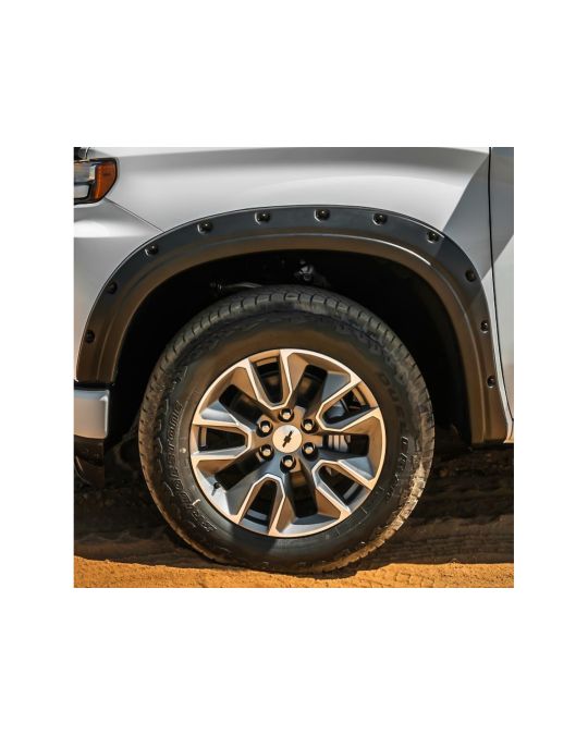 Chevrolet Fender Flares Set Of Four By EGR Primed Black Bolt On Look