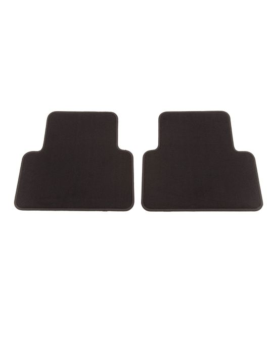 Chevrolet Premium Second Row Carpeted Floor Mats In Jet Black For Crew Cab