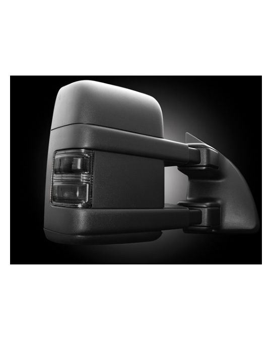 RECON  Side Mirror Lenses Smoked / White