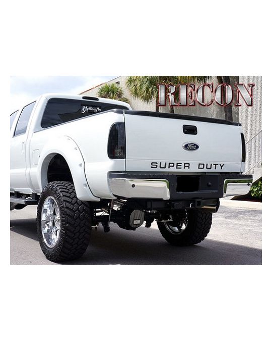 RECON  Raised Logo Acrylic Emblem Insert Kit Black