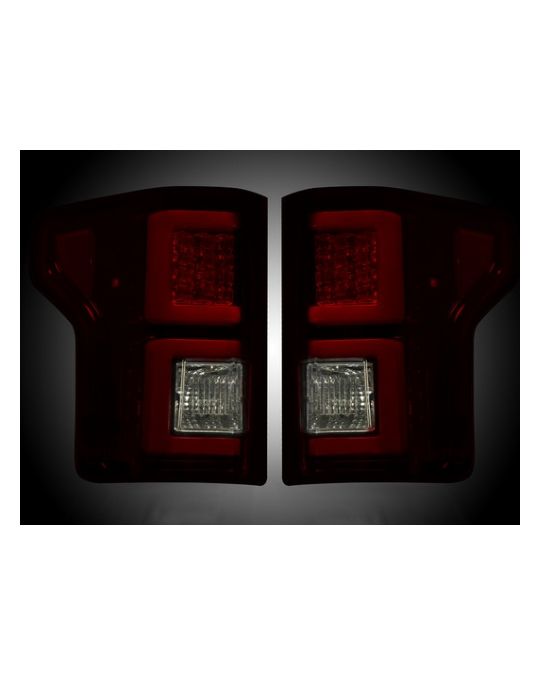 RECON  LED Tail Lights Smoked Red Lens