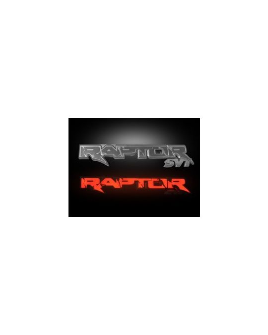 RECON  SVT Raptor Illuminated Tailgate Emblem