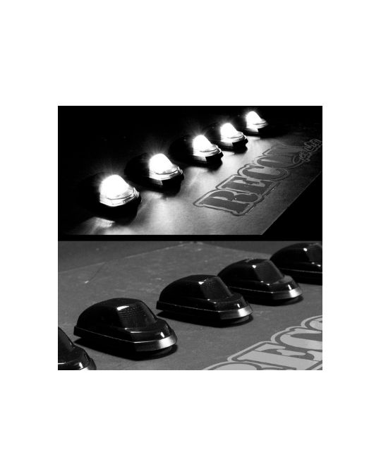 RECON  Cab Light Kit Smoked Lens / White LED