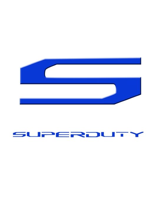 RECON  Emblem Insert Kit Blue Acrylic