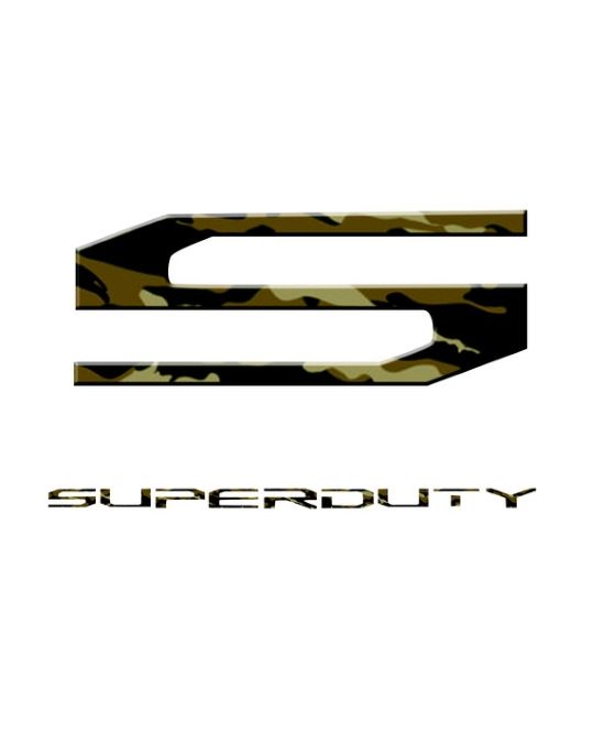 RECON  Emblem Insert Kit Green Camo Acrylic