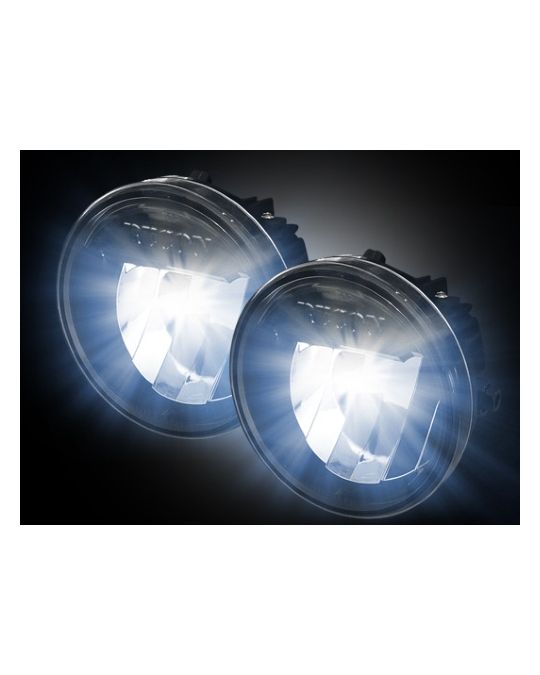 RECON  LED Fog Light Kit - Smoked / Black