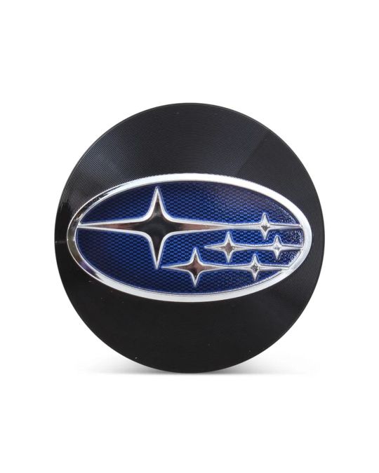 Subaru Wheel Center Cap Black With Blue Star Logo