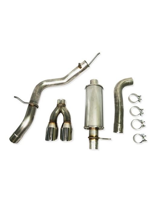 Roush Performance 2.3L Cat-Back Exhaust System With Chrome Dual Exhaust Tips