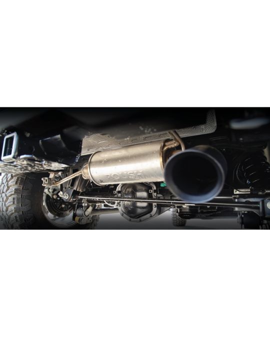 Roush Performance 2.3L 2.7L Axle Back Exhaust System With Black Removable Exhaust Tip