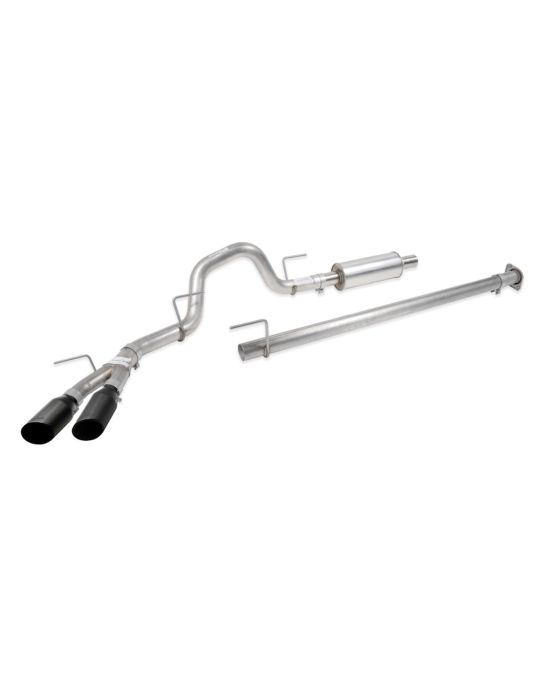 Roush Performance Cat Back Exhaust Kit 5.0L V8 Engine Dual Side Exit With Matte Black Exhaust Tips