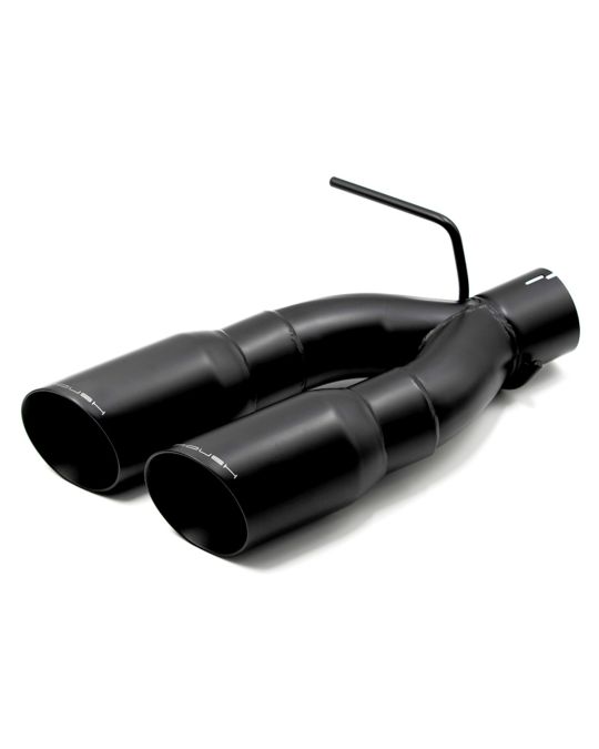 Roush Performance 4-Inch Matte Black Exhaust Y-Tip Kit