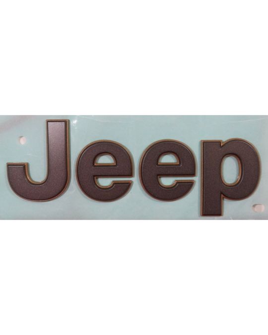 Mopar "Jeep" Fender Emblem Rubicon 392 Black Bronze