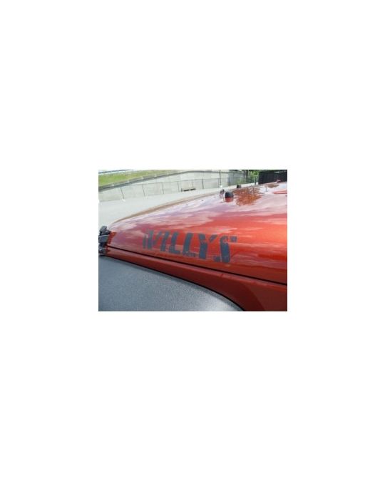 Mopar Decal Hood Willy's Wheeler