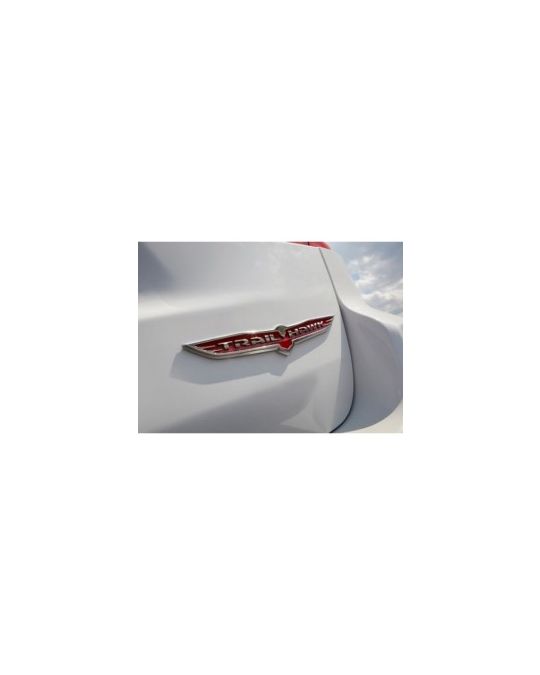 Mopar Emblem Trailhawk Red