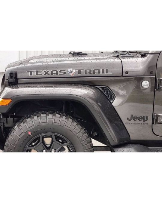Mopar Hood Side Decal Texas Trail