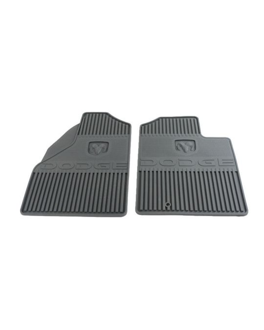 Mopar Rubber Mats Front Slate