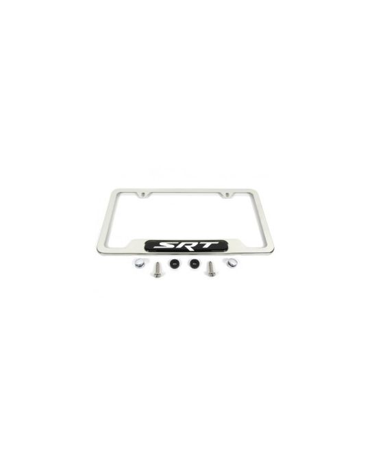 Mopar Plate Frame Polished W/ SRT Logo