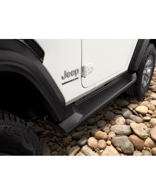 Mopar Side Steps Molded 2 Door Black