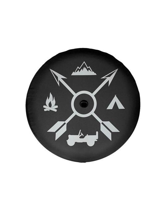 Mopar Spare Tire Cover - Camping