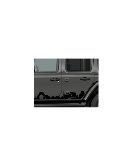 Mopar Bodyside Decal MOAB Mountains 4 Door