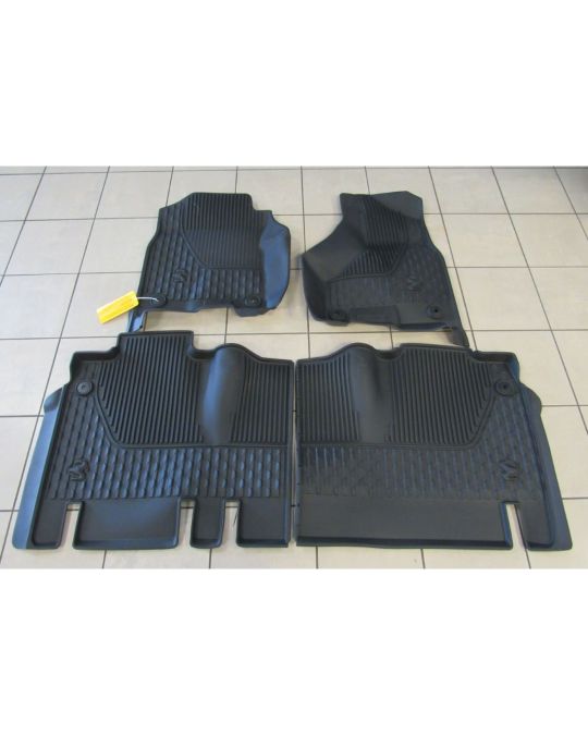 Mopar All Weather Mats Mega Cab Bucket Seats Black