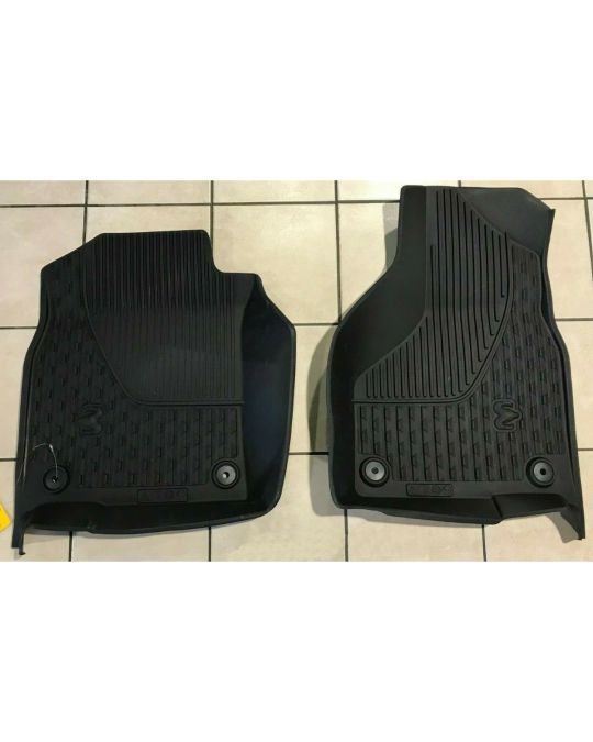 Mopar All Weather Mats Black Front - PTO