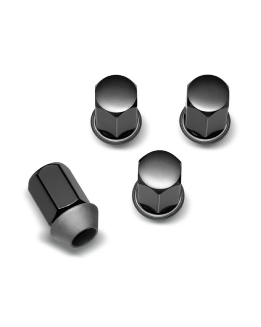 Mopar Lug Nuts Black Kit Of Four